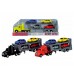 Трейлер с четырьмя машинками Utility Vehicles Dickie Toys, 3 вида